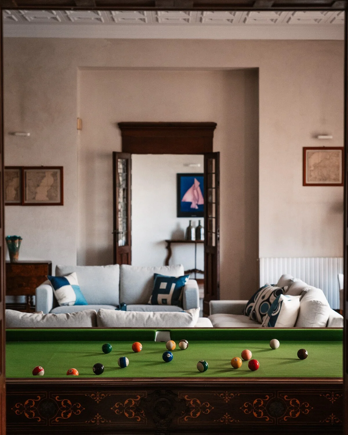 Sala biliardo e spazi condivisi
